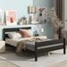 Full Bed with Headboard and Footboard,Espresso