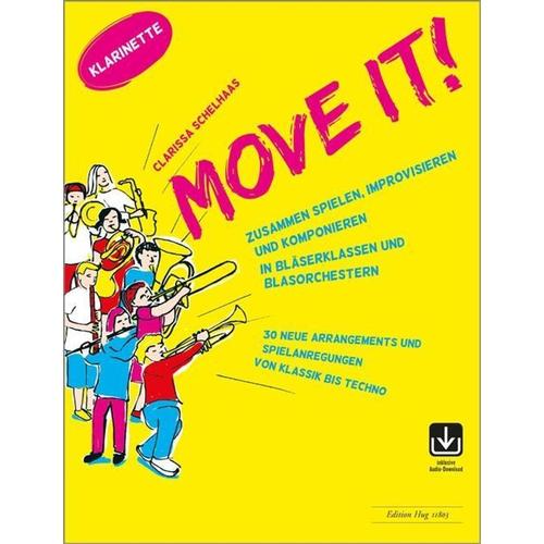 Move it! - Klarinette, Geheftet