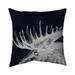 Big Moose Plume Square Throw Pillow Cover Polyester Begin Edition International Inc | 16 H x 14.5 W x 1 D in | Wayfair 5543-1818-AN473-1