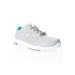 Wide Width Women's Propet Travel Walker Ii Sneakers by Propet in Grey Mint (Size 6 W)