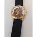 Disney Accessories | Disney Lion King Watch With Black Leather Band | Color: Black | Size: Os