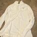 Nike Tops | Nike Pro Dri Fit White 1/4 Zip Running Top Xl | Color: White | Size: Xl
