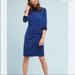 Anthropologie Dresses | Anthropologie Dolansanibel 3/4 Sleeve Tie-Waist Dress | Color: Blue | Size: Xs