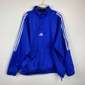 Adidas Jackets & Coats | Adidas Reversible Blue Crew Neck Jacket | Color: Blue | Size: Xxl