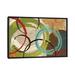 East Urban Home 'Away We Go I' Graphic Art on Wrapped Canvas in Brown/Green/White | 12 H x 18 W in | Wayfair URBR5985 41345319