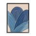 Stupell Industries Casual Abstract Botanical Petals Glam Detail Giclee Texturized Art Set By Judson Lee Canvas in Blue | Wayfair am-961_fr_11x14