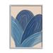 Stupell Industries Casual Abstract Botanical Petals Glam Detail Giclee Texturized Art Set By Judson Lee Canvas in Blue | Wayfair am-961_gff_16x20