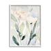 Stupell Industries Traditional White Flower Blossoms Canvas in Gray/White | 30 H x 24 W x 1.5 D in | Wayfair an-514_wfr_24x30