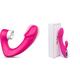 Klassische G-Punkt Vibratoren, Lecken-Klitorisvibrator für Frauen Vagina-Stimulation & Vibratoren für Sie Klitoris und G-punkt mit Starke Funktion - Adorime Silikon Rabbit Vibrator Analvibrator