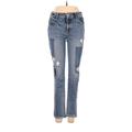 Gap Jeans - Mid/Reg Rise Skinny Leg Denim: Blue Bottoms - Women's Size 26 - Medium Wash