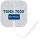 TENS 7000 Official TENS Unit Pads - Premium Quality OTC TENS Pads, 2" X 2" - Compatible with Most TENS Machines, Replacement Electrodes Value Pack, 48 Count