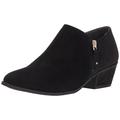 Dr. Scholl's Shoes Women's Brief Ankle Boot, Black Microfiber Suede, 6 UK