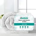 Air Comfort Modern 13.5 Tog Double Feels Like Down Duvet - Anti Allergy Soft Touch Cover - Breathable Double Quilt and Hollowfibre Duvet for Winter Warm Cool Sleepers