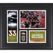 Javonte Williams Denver Broncos Framed 15" x 17" Player Collage with a Piece of Game-Used Ball