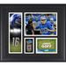 Jared Goff Detroit Lions Framed 15" x 17" Player Collage with a Piece of Game-Used Ball