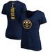 Women's Fanatics Branded Michael Porter Jr. Navy Denver Nuggets Playmaker Name & Number V-Neck T-Shirt