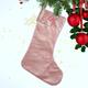 Personalised Embroidered Christmas Stockings | Large Christmas Stocking | Velvet Christmas Stocking