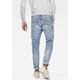 Slim-fit-Jeans G-STAR RAW "D-Staq 3D Slim Fit" Gr. 36, Länge 36, blau (light, blue) Herren Jeans Slim Fit