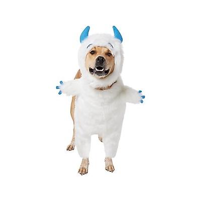 Frisco Front Walking Abominable Snowman Dog & Cat Costume, Medium