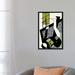 East Urban Home 'Books & Cats' Graphic Art on Wrapped Canvas Metal in Black/Gray/Green | 48 H x 32 W in | Wayfair 748093BB1A4445EB837D09AA8BA474AF