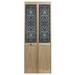 LTL Home Products Pinecroft Bistro Unfinished Bifold Door Wood in Brown | 78.625 H x 29.5 W x 1.375 D in | Wayfair 871526