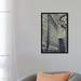 East Urban Home 175 Fifth Avenue Graphic Art on Wrapped Canvas in Black/Gray/Green | 26 H x 18 W x 1.5 D in | Wayfair USSC7427 33589192