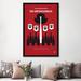 East Urban Home 'The Untouchables Minimal Movie Poster' Vintage Advertisement on Wrapped Canvas Canvas, in Black/Orange/Red | Wayfair