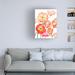 Red Barrel Studio® Grace Popp "Bright Poppies I" Canvas Art Canvas, Cotton in Pink/Red/White | 19 H x 14 W x 2 D in | Wayfair