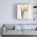 Red Barrel Studio® Julia Purinton "Autumn Greenhouse V" Canvas Art Canvas in Brown/Gray/White | 14 H x 14 W x 2 D in | Wayfair