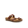 Women's Tiogo Strappy Slide Sandal by Eastland in Tan (Size 7 M)