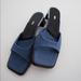 Zara Shoes | Nwt Zara Heeled Denim Sandals Size 36 | Color: Blue | Size: 6