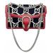 Gucci Bags | Exclusive Gucci Small Dionysus Gg Tweed Black White & Red Shoulder Bag | Color: Black/Red | Size: Os