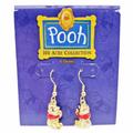 Disney Jewelry | Disney Winnie The Pooh 100 Acres Collection Gold-Toned Vtg Earrings Nwt | Color: Gold/Red | Size: Os