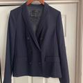 J. Crew Jackets & Coats | Jcrew Super 120's Suiting Blazer Double Breasted 16 | Color: Blue | Size: 16