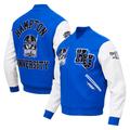 Men's Pro Standard Royal Hampton Pirates Classic Wool Full-Zip Varsity Jacket