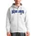 Men's Antigua White Toronto Blue Jays Team Logo Victory Full-Zip Hoodie