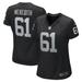 Women's Nike Jordan Meredith Black Las Vegas Raiders Game Player Jersey