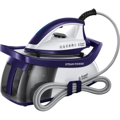 RUSSELL HOBBS Dampfbügelstation "Power Steam 24440-56", lila (violett), Dampfbügelstationen, 2600 Watt Image