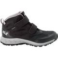 JACK WOLFSKIN Kinder Multifunktionsstiefel WOODLAND TEXAPORE MID VC K, Größe 32 in Schwarz