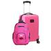 MOJO Pink Arkansas Razorbacks Personalized Deluxe 2-Piece Backpack & Carry-On Set