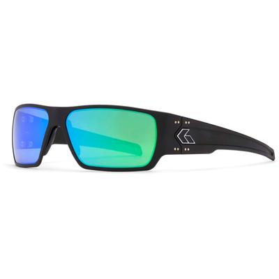 Gatorz Specter Sunglasses Cerakote Black Frame Brown Polarized w/Silver Mirror Lens GZ-08-422