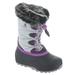 Kamik Snowgypsy 4 Winter Boot - Girls 8 Toddler Grey Boot Medium