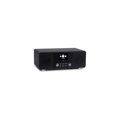 Streamo CD Internetradio 2x10W WLAN DAB+ UKW CD-Player BT schwarz Schwarz