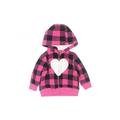 Carter's Jacket: Pink Checkered/Gingham Jackets & Outerwear - Size 6 Month