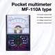 Multimètre analogique électrique MF-110A 1 pièce multimètre voltmètre Portable ammètre tension