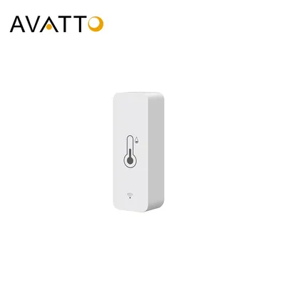 AVATTO – capteur d'humidité et de température hygromètre d'intérieur wi-fi Tuya compatible avec