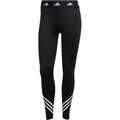 ADIDAS Damen Tight Techfit 3-Streifen, Größe S in Schwarz