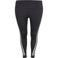 ADIDAS Damen Tight VF FI 3S 7/8 TP, Größe 1X in Schwarz