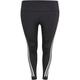 ADIDAS Damen Tight VF FI 3S 7/8 TP, Größe 3X in Schwarz