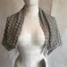 Anthropologie Accessories | Anthropologie Infinity Scarf Echo The Tube Crochet Nwt Grey Tan Neutral | Color: Gray/Tan | Size: Os